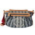 Louis Vuitton Porte Epaule Raye MM Monogram Denim Shoulder Bag M95334 Blue